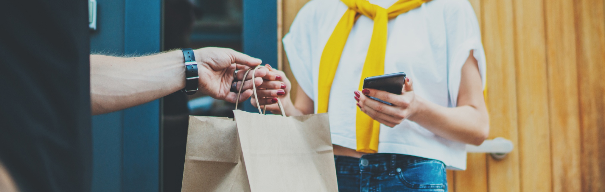 Food delivery service at home
